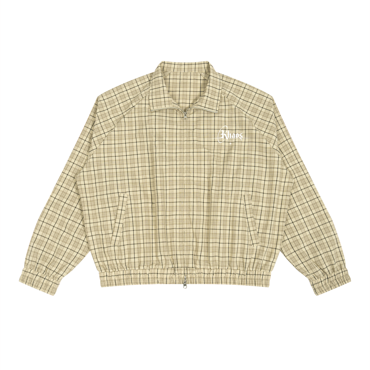 Khaos Krew Plaid track jacket