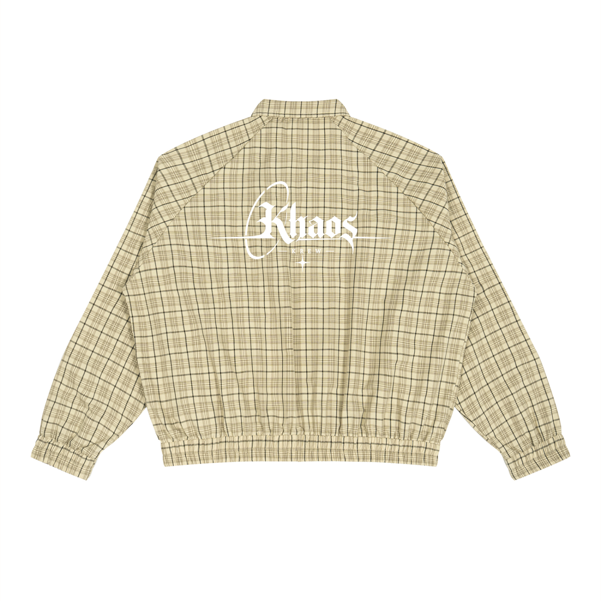 Khaos Krew Plaid track jacket